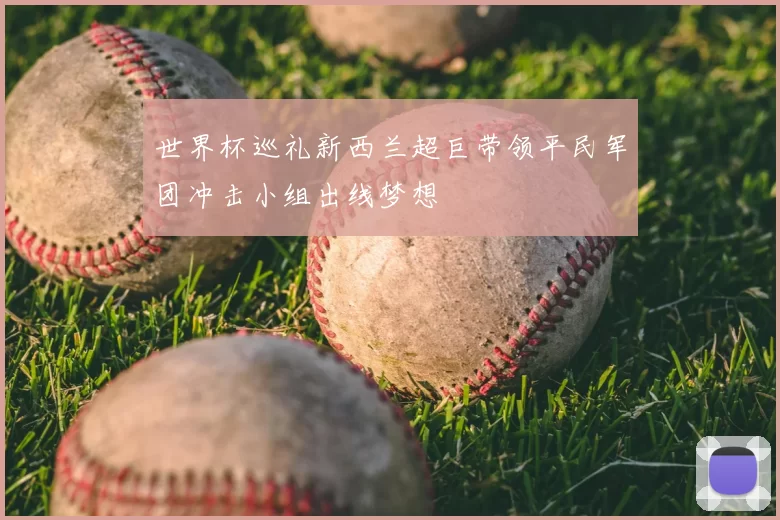 世界杯巡礼新西兰超巨带领平民军团冲击小组出线梦想
