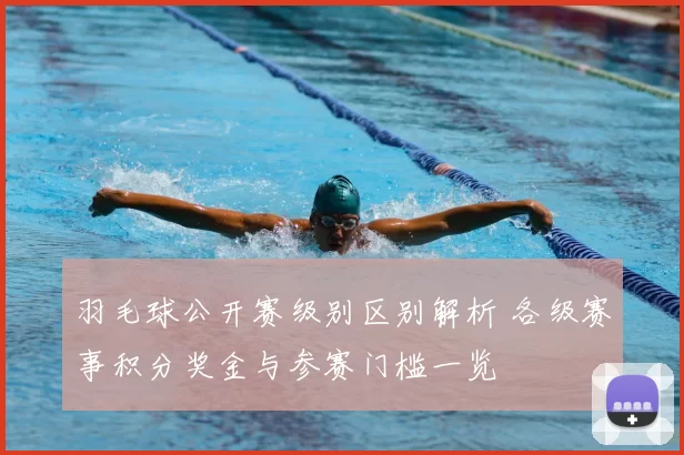 羽毛球公开赛级别区别解析 各级赛事积分奖金与参赛门槛一览